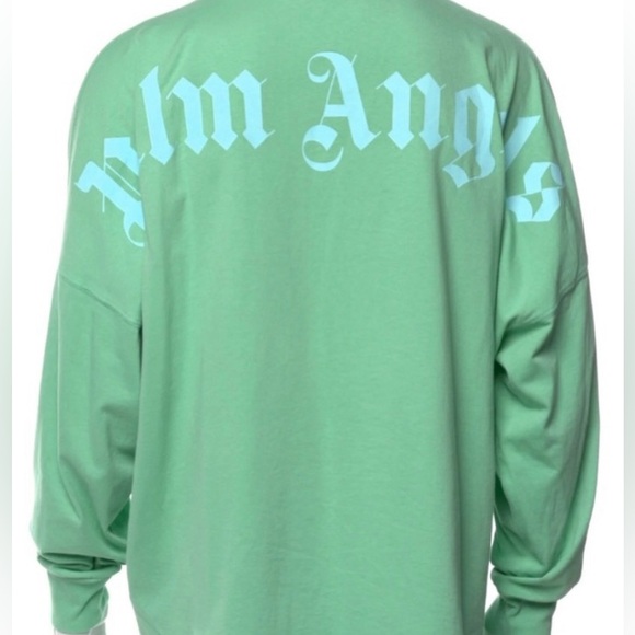 Palm Angels Green Long Sleeve - Picture 1 of 2